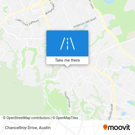 Chancellroy Drive map