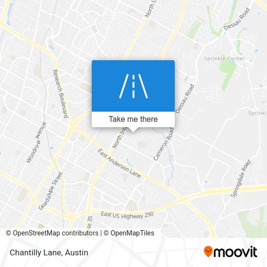 Mapa de Chantilly Lane