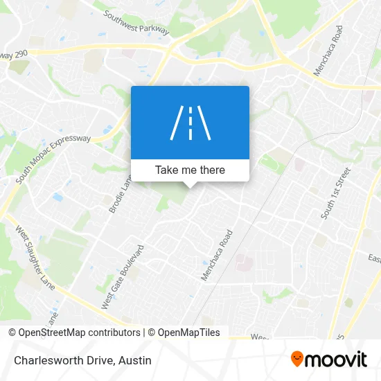 Charlesworth Drive map