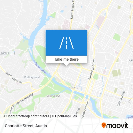 Mapa de Charlotte Street