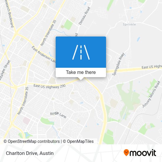 Mapa de Charlton Drive