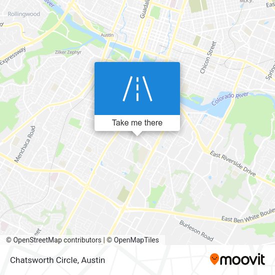 Mapa de Chatsworth Circle