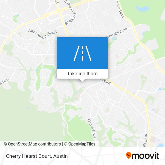 Mapa de Cherry Hearst Court