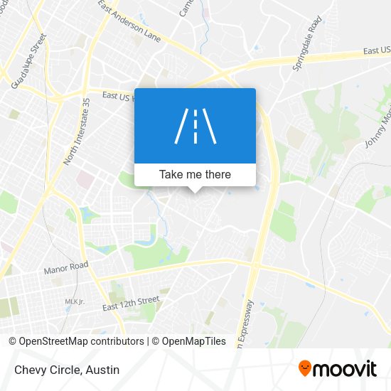 Chevy Circle map