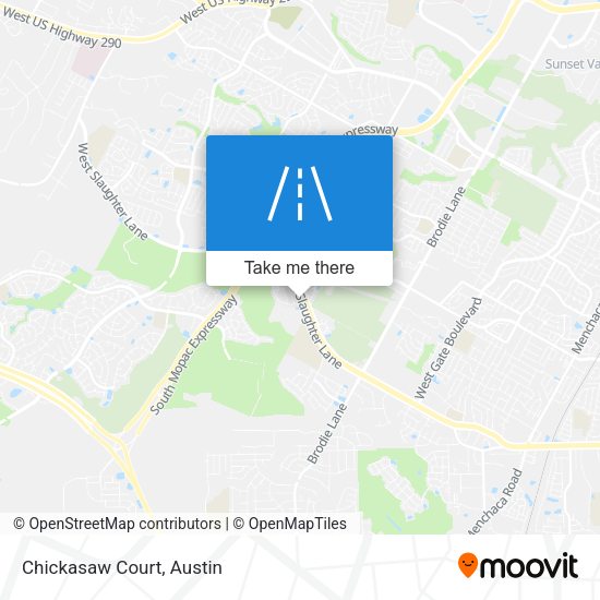 Mapa de Chickasaw Court