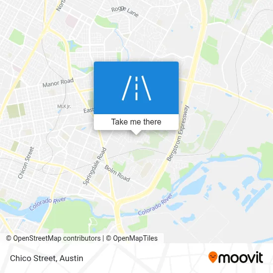 Chico Street map