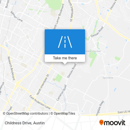 Mapa de Childress Drive