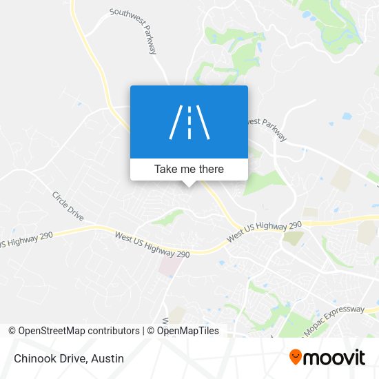 Mapa de Chinook Drive