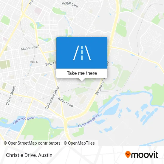 Christie Drive map