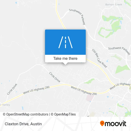 Claxton Drive map