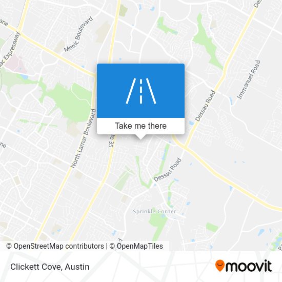 Mapa de Clickett Cove