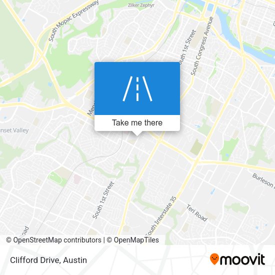 Mapa de Clifford Drive