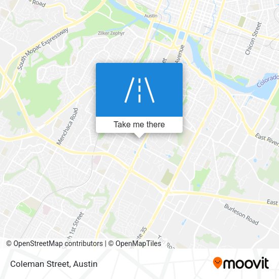 Mapa de Coleman Street