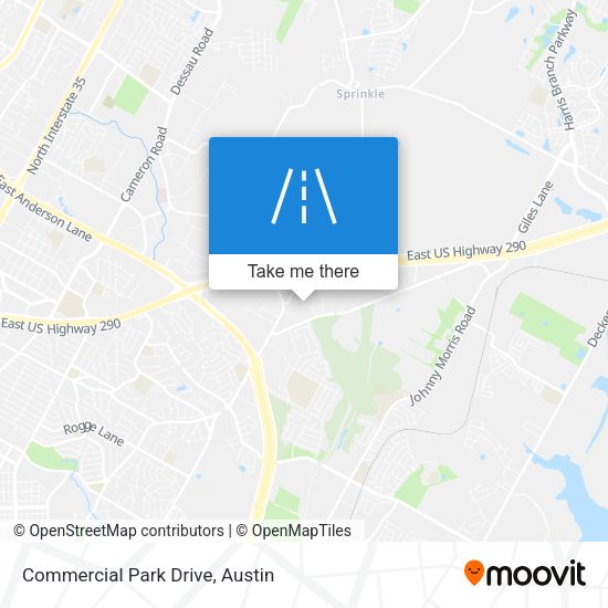 Commercial Park Drive map