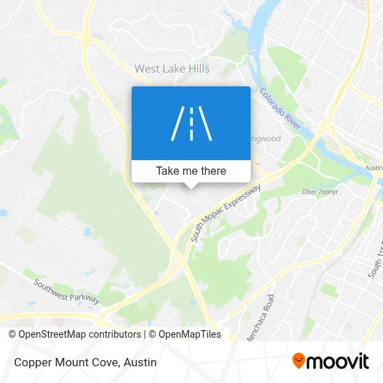 Copper Mount Cove map