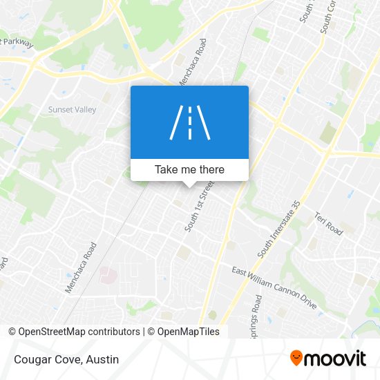 Mapa de Cougar Cove