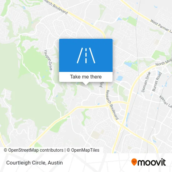 Courtleigh Circle map