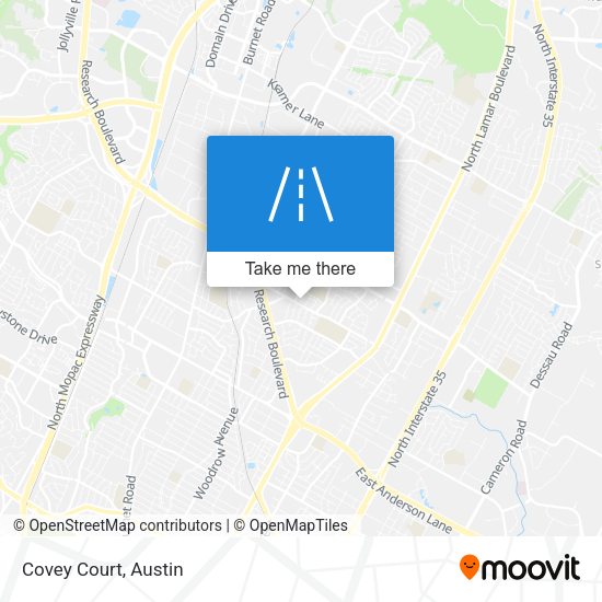 Mapa de Covey Court