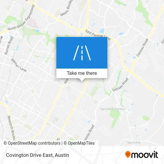 Covington Drive East map