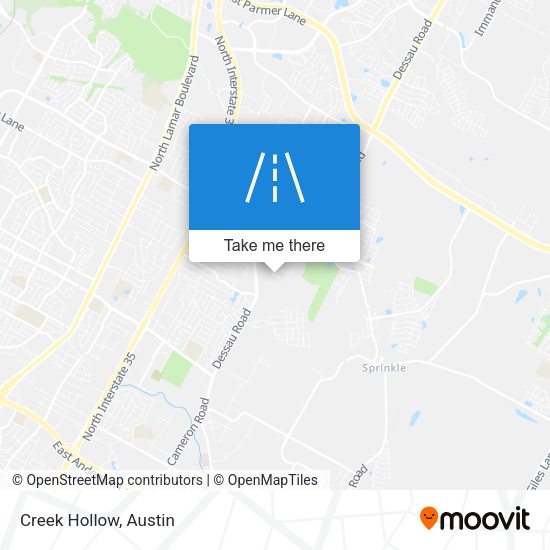 Mapa de Creek Hollow