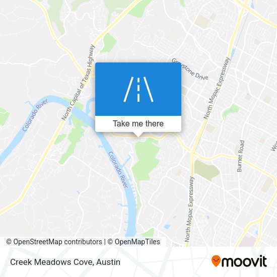 Mapa de Creek Meadows Cove