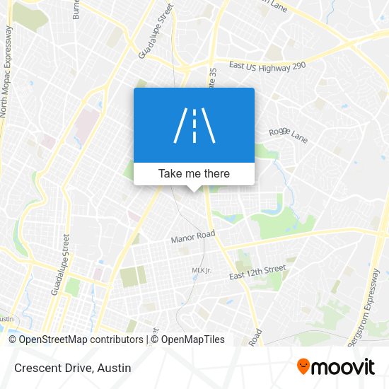 Crescent Drive map