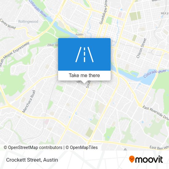 Mapa de Crockett Street