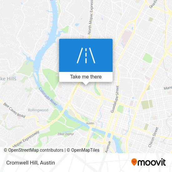 Cromwell Hill map