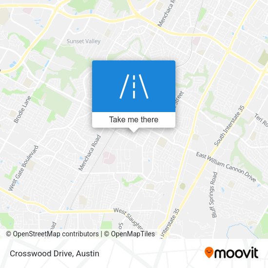 Mapa de Crosswood Drive