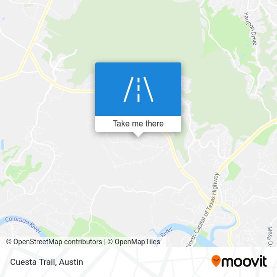 Mapa de Cuesta Trail