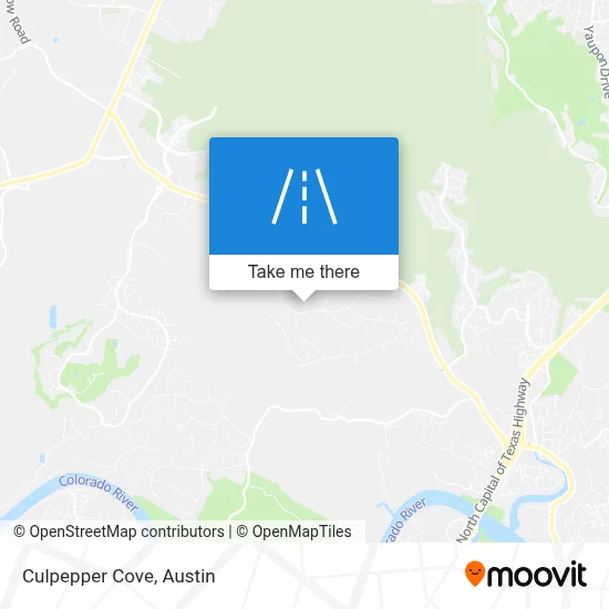 Culpepper Cove map