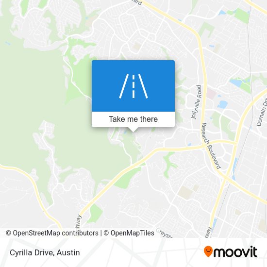 Mapa de Cyrilla Drive