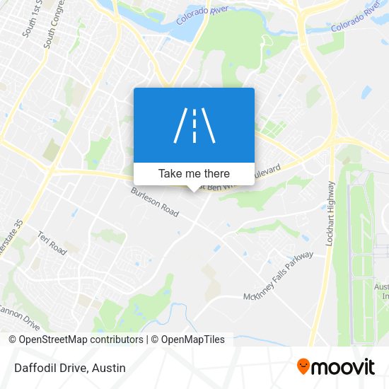 Mapa de Daffodil Drive