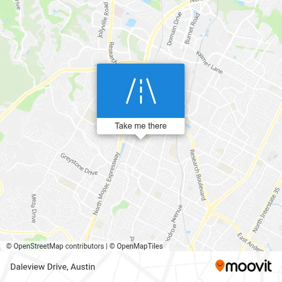 Daleview Drive map