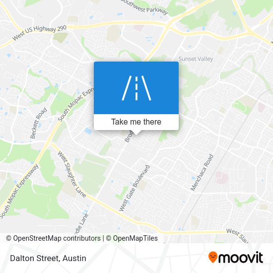 Mapa de Dalton Street