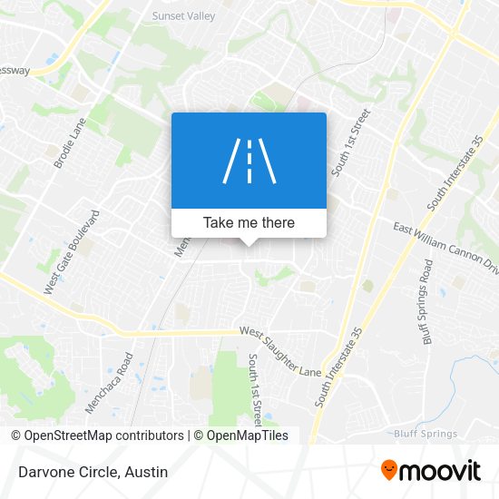 Mapa de Darvone Circle
