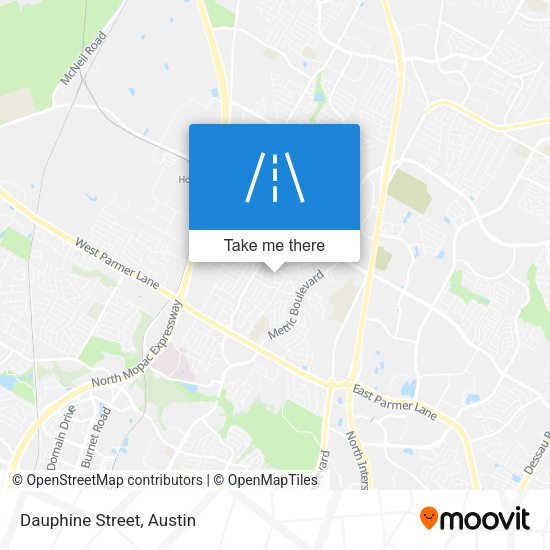 Mapa de Dauphine Street