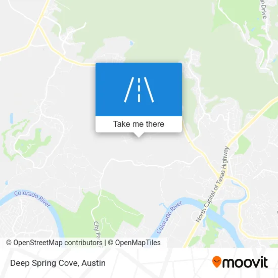 Deep Spring Cove map