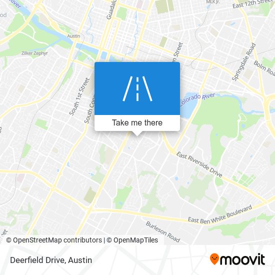 Deerfield Drive map