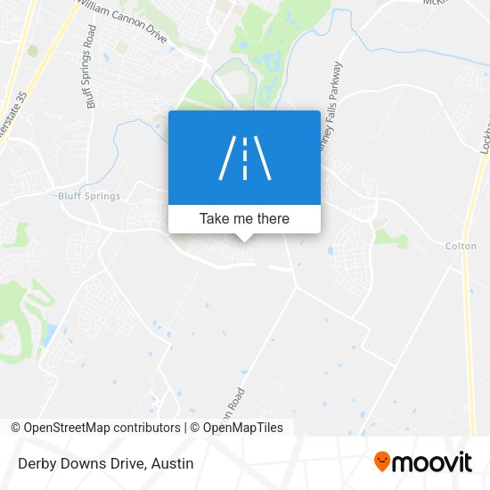 Mapa de Derby Downs Drive