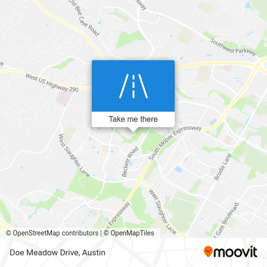 Doe Meadow Drive map