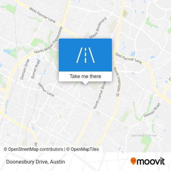 Mapa de Doonesbury Drive