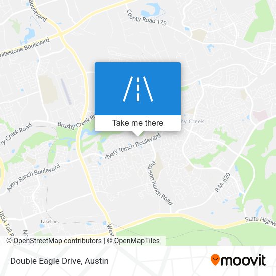 Mapa de Double Eagle Drive