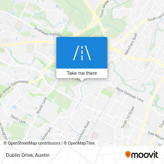 Dublin Drive map