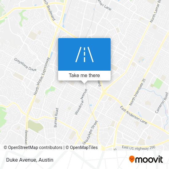 Mapa de Duke Avenue