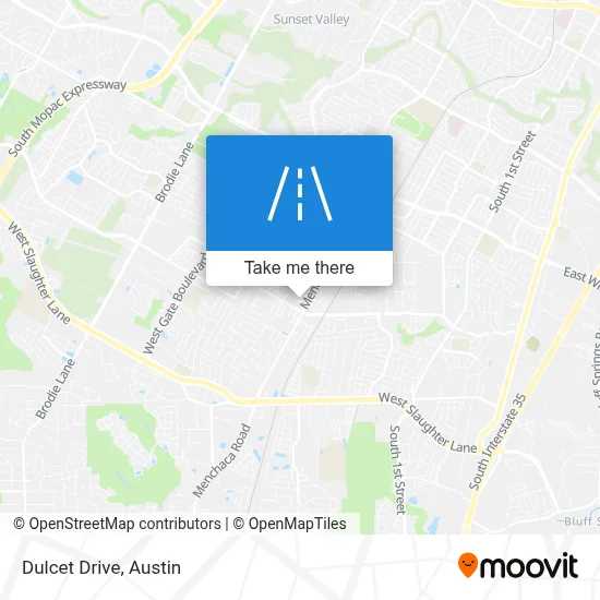 Dulcet Drive map