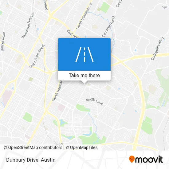Dunbury Drive map