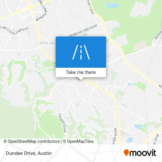 Dundee Drive map