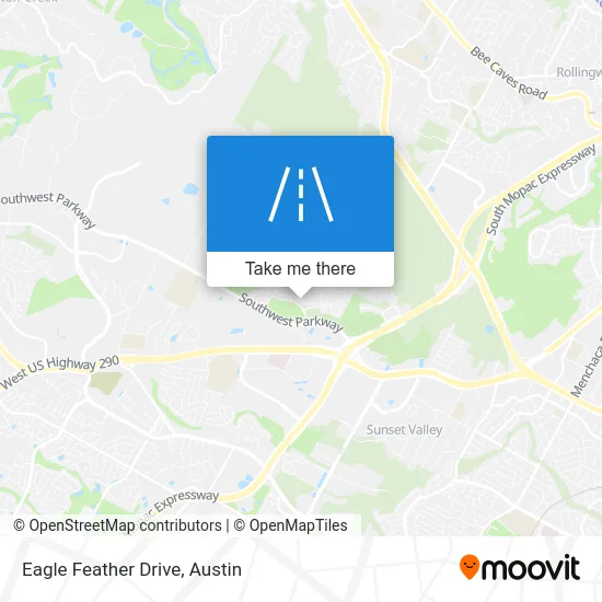 Eagle Feather Drive map