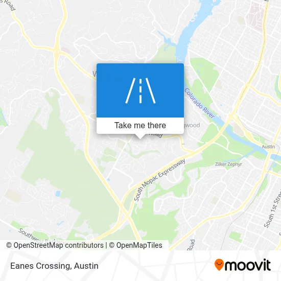 Eanes Crossing map